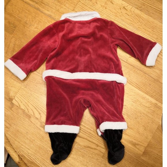 Baby Santa Suit size 6-9 months one piece - Picture 2 of 4